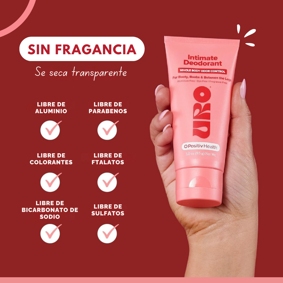 Crema Uro Desodorante Intimo