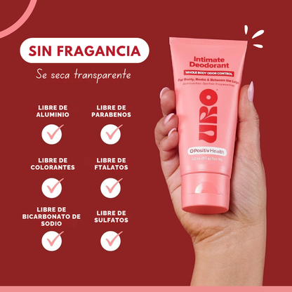 Crema Uro Desodorante Intimo